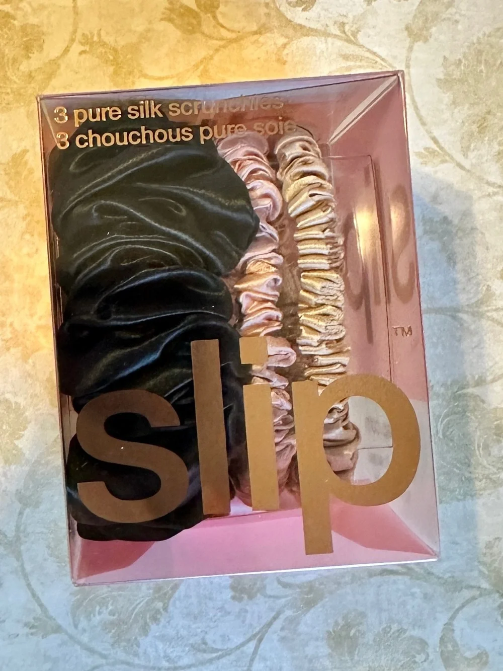 Silk 100% Mulberry Silk Scrunchies TRIO
